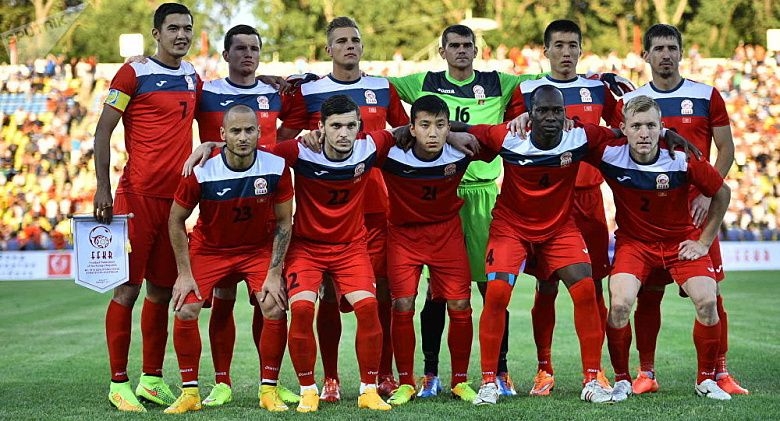 Сборная Кыргызстана поднялась на шесть позиций в рейтинге FIFA