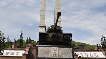 В столице Таджикистана открыли мемориал в честь павших в Великой Отечественной войне