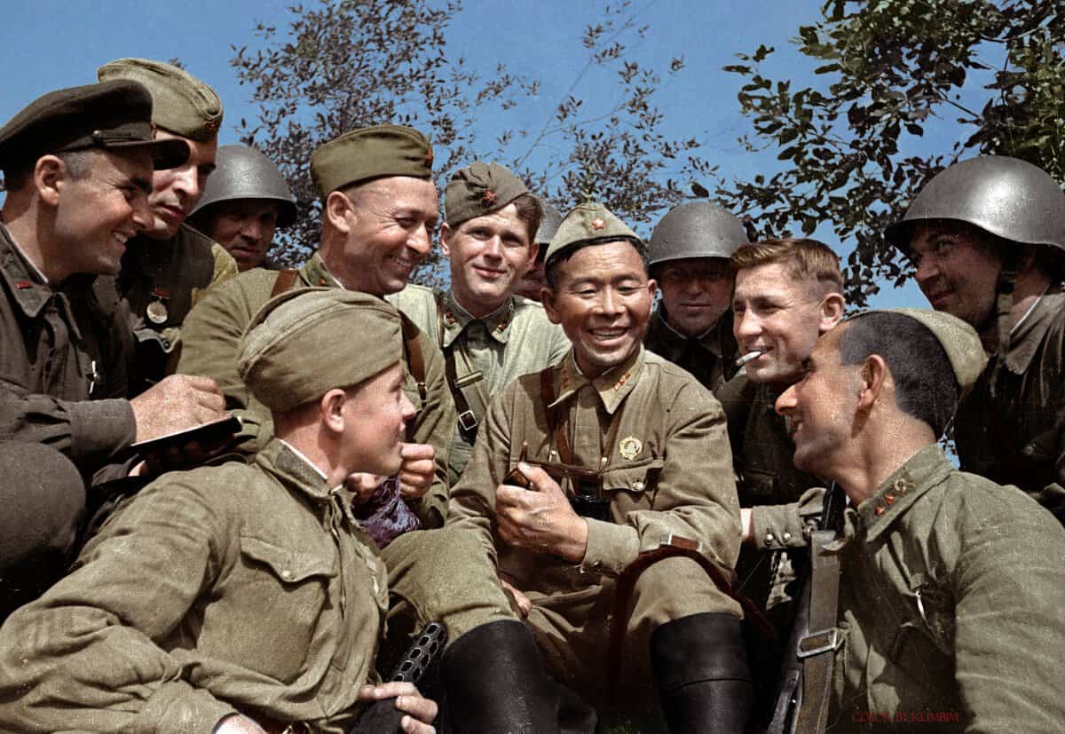 Фото вов 1941 1945 цветные