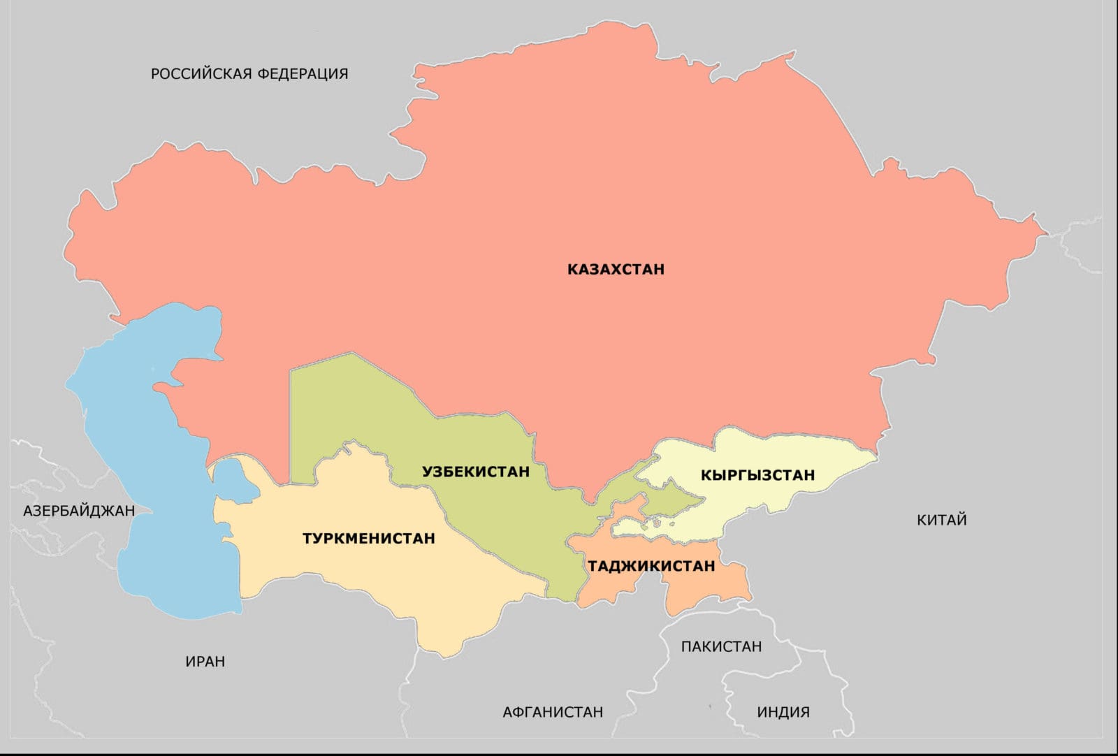 Страны центральной азии это. Центральная Азия страны центральной Азии. Карта средней Азии. Средняя Азия и Центральная Азия на карте. Киргизия на карте средней Азии.