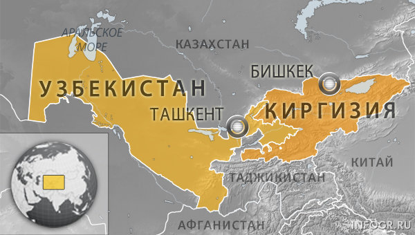 Киргизия-Узбекистан: оружие на границе