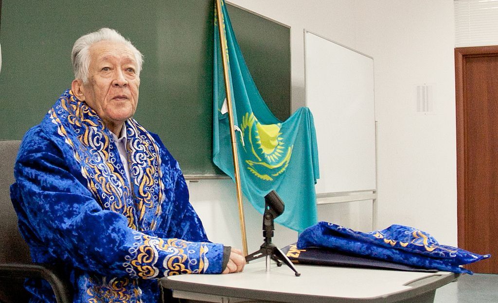 Флаг Республики Казахстан Фото