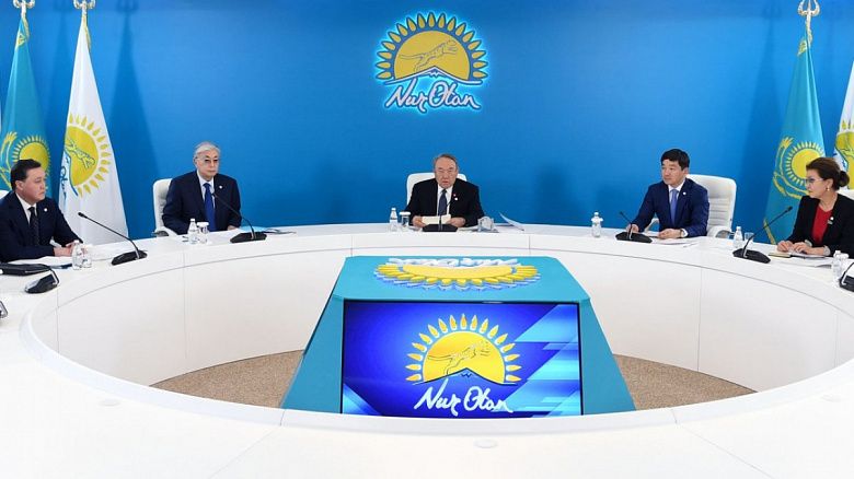 Заседание Бюро Политического совета партии Nur Otan состоялось в Нур-Султане