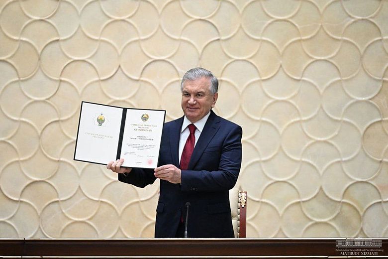 Шавкат Мирзиёев принёс присягу президента Узбекистана