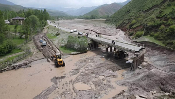 В Киргизии оценили ущерб от селей и паводков 2024 года