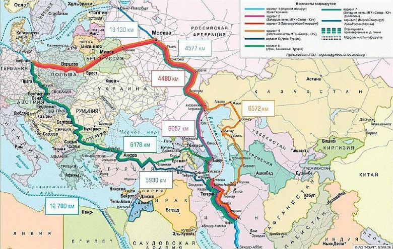 Каспийским маршрутом: история и перспективы коридора «Север-Юг»