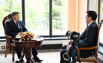 Глава Кабмина Киргизии дал эксклюзивное интервью «России 24»
