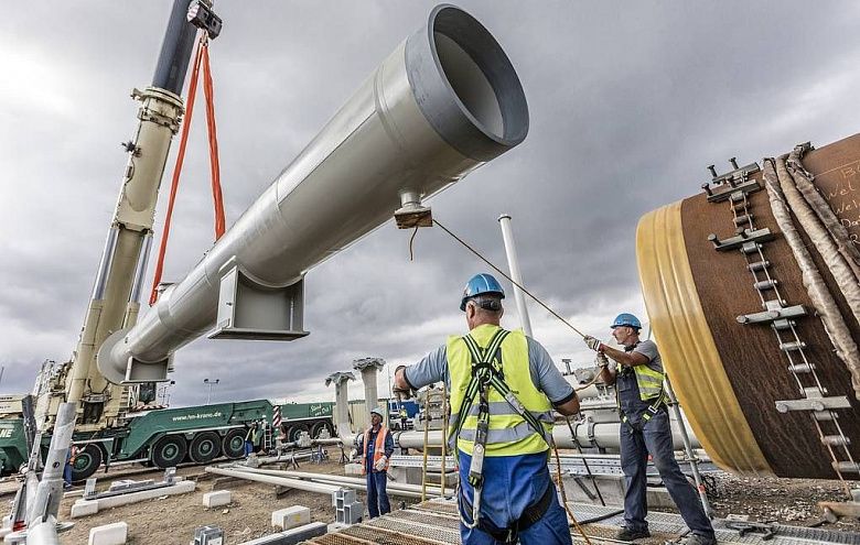 Строительство газопровода "Северный поток–2" официально завершено
