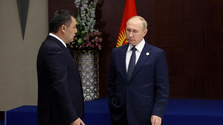 Жапаров попросил Путина помочь решить вопрос границ с Таджикистаном