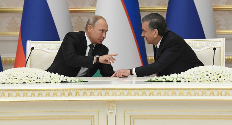 Путин и Мирзиёев обсудили развитие отношений России и Узбекистана  