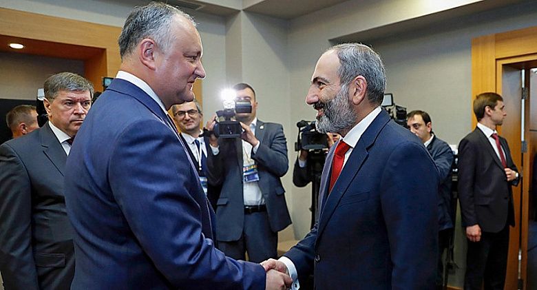 Пашинян: Молдова ближе всех к вступлению в Евразийский союз