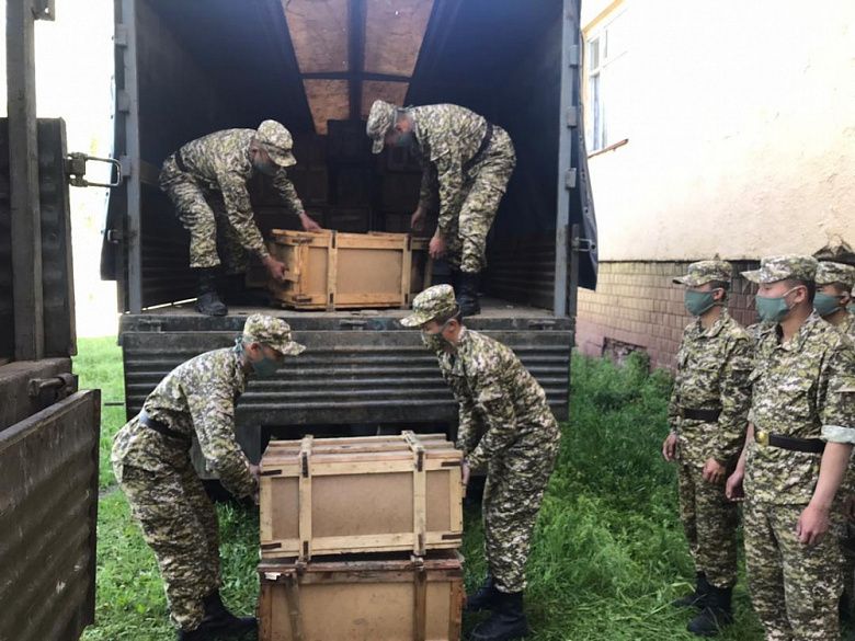 Минобороны России передало военным Кыргызстана помощь на 4,9 млн сомов