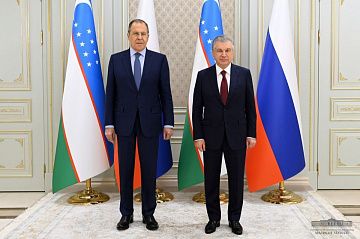 Лавров: Россия и Узбекистан солидарны по работе с властями Афганистана