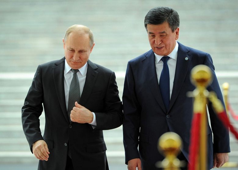 Жээнбеков заявил о силах, пытающихся «вбить клин» в отношения с Россией