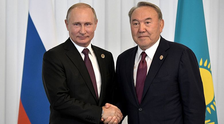 Путин записал специальное видео для Назарбаева