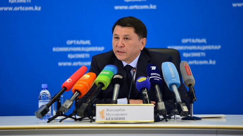 Бекшин покинул пост главного государственного санврача Казахстана