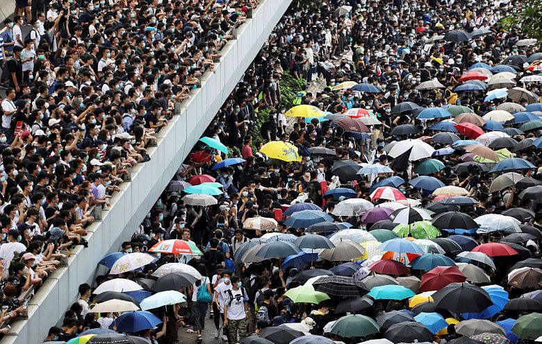 Протесты в Гонконге -начало цветной революции?