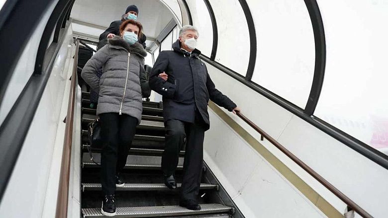 Экс-президент Украины Порошенко прилетел в Киев