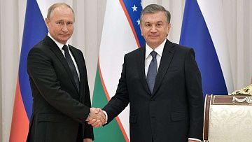 Путин и Мирзиёев обсудили расширение сотрудничества
